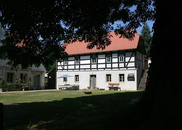 Schlossmuehle Schieritz In Der Naehe Von Meissen Hotel